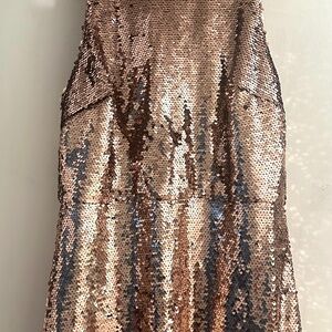 Gold Sequin Gown by Lulus